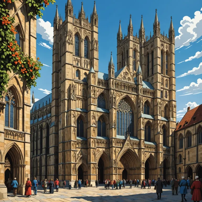 Moștenirea Engleză a Catedralei din Canterbury: Vizitează Catedrala Medievală Emblematică din Canterbury