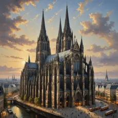 Grandețea Gotică a Catedralei din Köln: Admirați Capodopera Iconică a Orașului