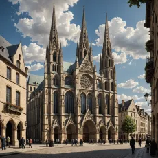 Capodopera Gotică a Catedralei din Chartres: Admirați Iconica Catedrală Franceză